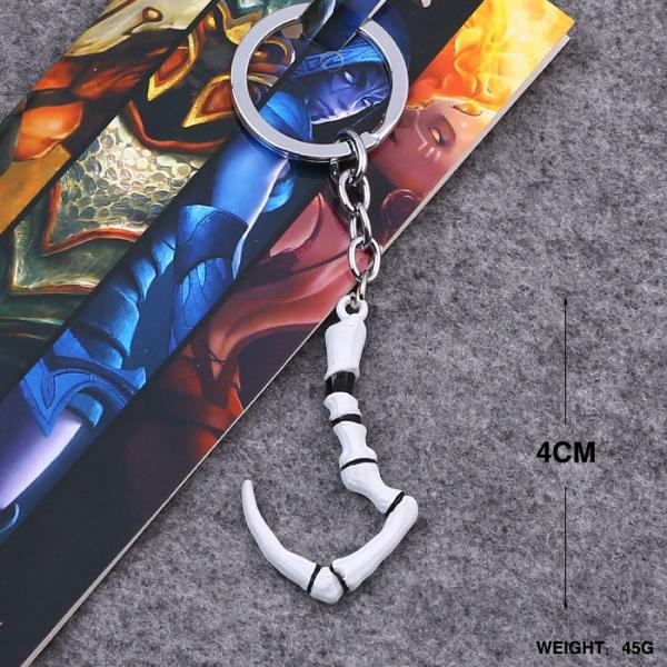 Dragon Claw Hook Men Zinc Alloy Pendants DOTA 2 Metal Key Chains