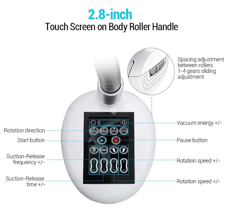 New Arrival Endermology Roller Beauty Equipment Vela Body Shaping Machine Infrared Vacuum Roller Massage Machine