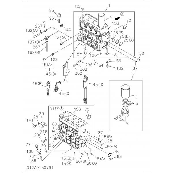 1824101990 1-82410199-0 Oil Pressure Switch Excavator Engine Parts For Hitachi ZX110 ZX200