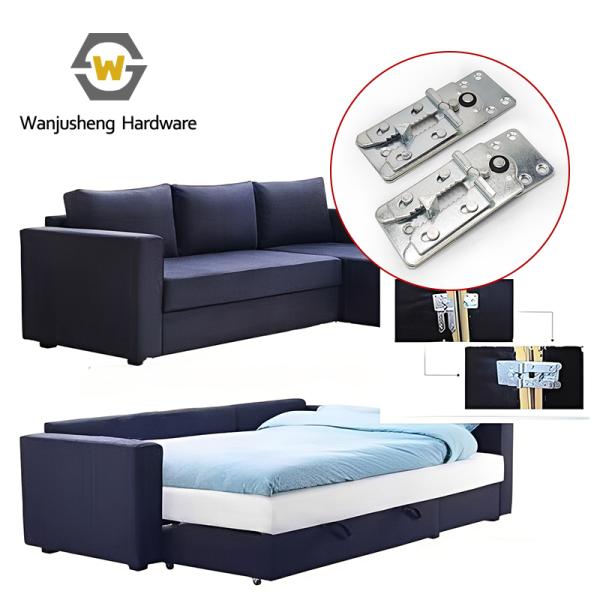 Furniture Buckle Combination Sofa Connection Fixing Buckle Triangular alligator Mouth Hinge Sofa Base Anti-displacement Fixer