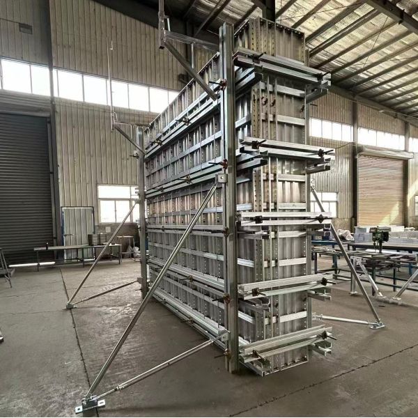 Silver / Grey Aluminum Formwork System Reusable Modular Aluminum Formwork