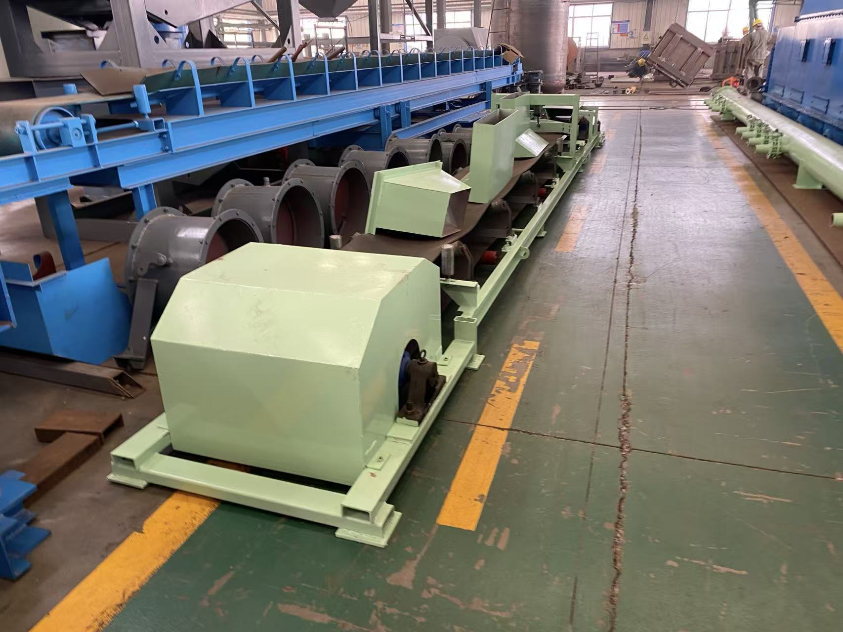 PLC Controlled Belt Conveyor System with Low Noise and 3000 t/h Capacity for