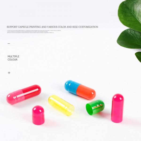 Herbal Gel Pill Capsules Pharmaceutical Empty Soft Gelatin Capsule