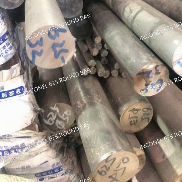 Barras redondas de aleación de inconel 625 de primera calidad ASTM B446 AMS 5666 Varilla de níquel-cromo-molibdeno resistente a la corrosión
