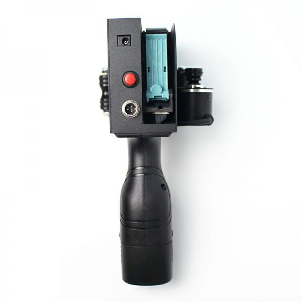 Single Color Fast Dry Ink Hand Held Inkjet Printer for Roll-to-Roll Printing 240*120*97mm