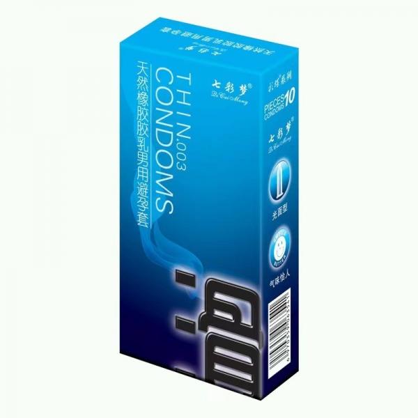 10 Pieces/Box Ultra-Thin EU Condoms Safe Protection Made Possible with Natural Rubber
