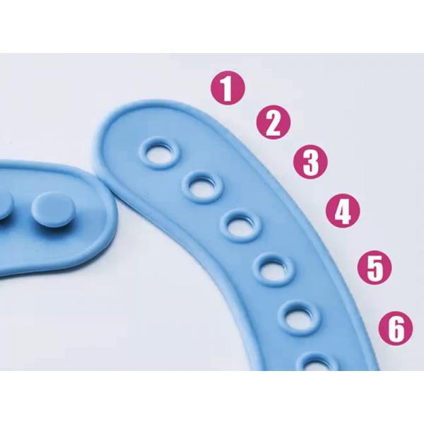 Food Grade Feeding Bib Waterproof Silicone Bibs Customized For Baby
