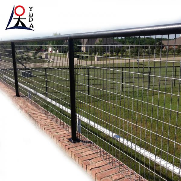 Galvanized / PVC Coated / Stainless Steel Welded Wire Mesh Fence