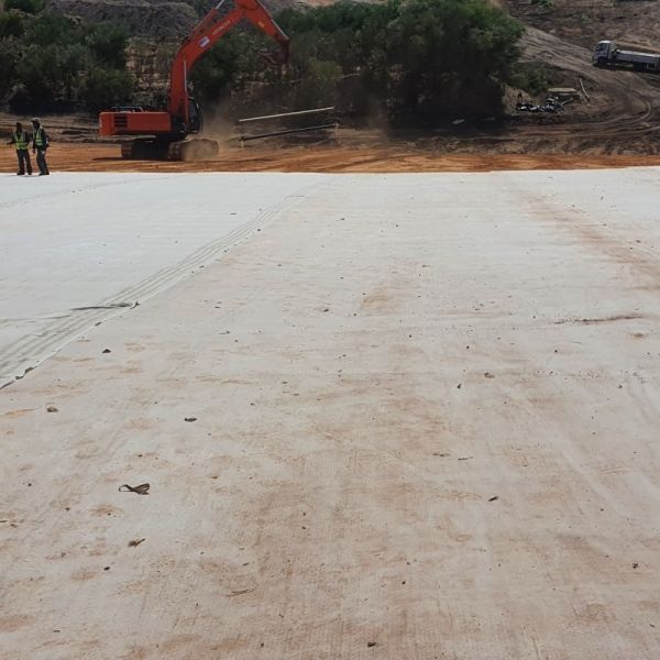 800gsm Non Woven Geotextile Fabric Heavy Duty  For Drainage Filtration Soil Separation
