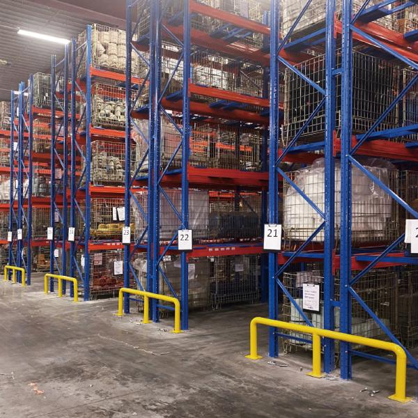 B42 Storage Cage For Logistics Warehousing ASRS Foldable Wire Mesh Container