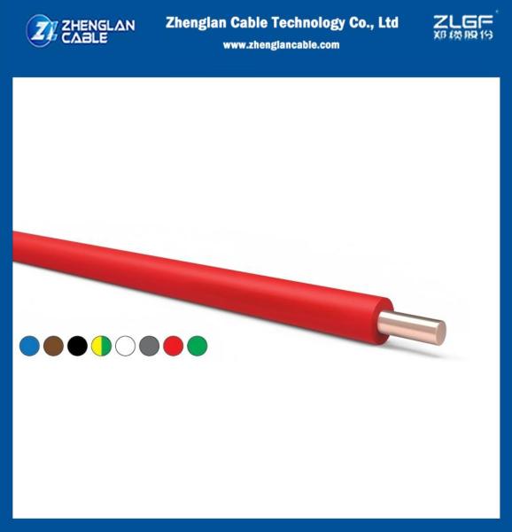H07V-U Building Housing Electrical Wire PVC Insulated Copper Single Core 450/750V CU/PVC 10mm2  IEC 60227­1