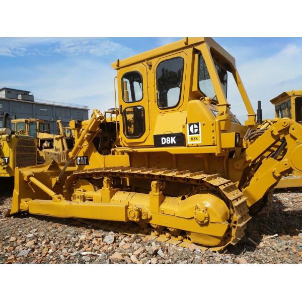 Turbo Diesel Engine Used Cat D8K Bulldozer 354 HP 264 KW For Earthmoving