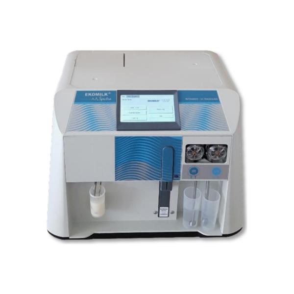 Analista de leche híbrida EKOMILK Spectra Tecnología de infrarrojo medio y ultrasonido