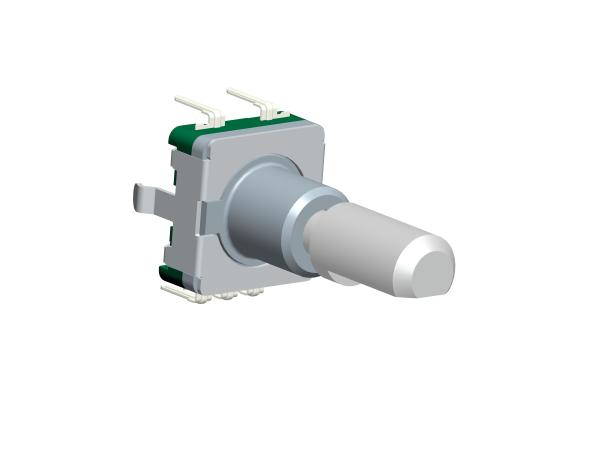 EC11 Rotary Encoder 10mA 5V DC Metal FB Shaft With Push Switch Travel 1.5mm for Music Instrument