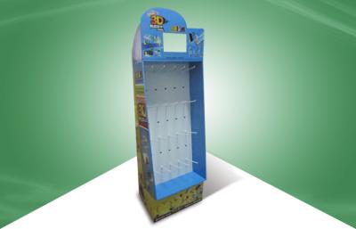 Uv ereto livre ou os Pp laminaram a cremalheira de exposição do gancho fixada com tela da tevê