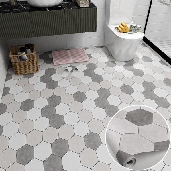 Auto-adhésif auto-adhésif 3D pour la décoration de salle de bain