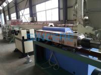16~50mm Hdpe de pared única extrusora de tubería corrugada de manguera de alambre máquina de fabricación de tuberías