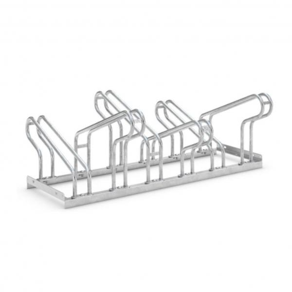 Knocked Down Metal Floor Stand Holder Outdoor Bicycle Parking