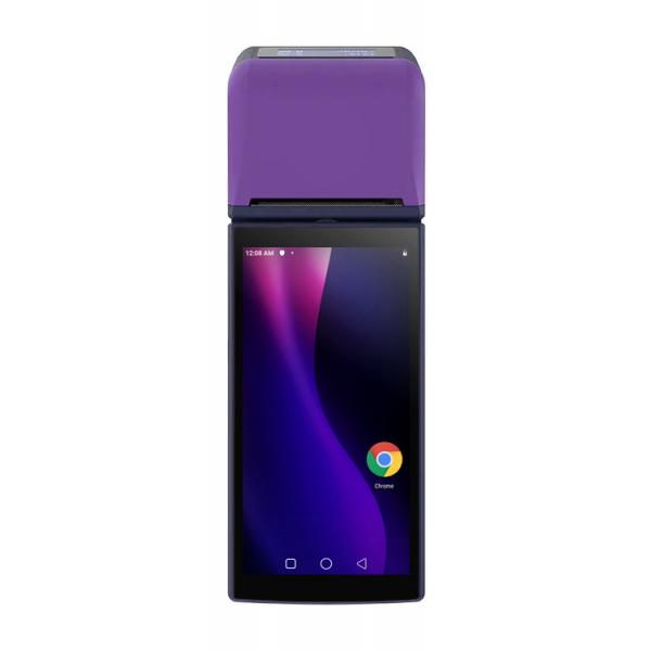 Appareil de point de vente à double écran compact avec lecteur de carte NFC de 5