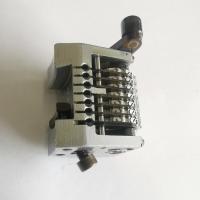 Impressora dianteira azul Spares das peças da máquina de numeração da tipografia dos dígitos do pacote 7