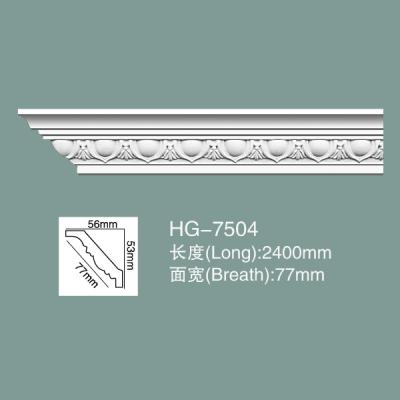 Le plafond de la corniche de la corniche de moulage HG-7504