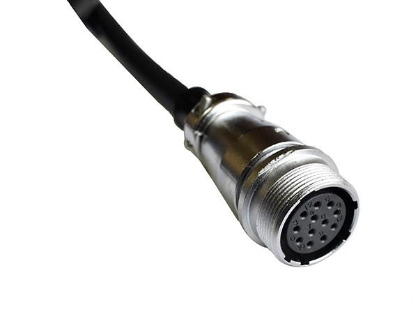 14PIN Plug Directo Arnês de Fios Industriais 12PIN Soldado Plug de Cabo Direito 500V UL2464