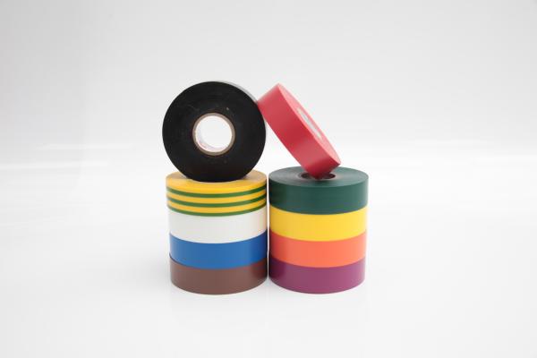 0.13mm PVC ruban adhésif électrique 20m pour l'isolation industrielle