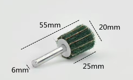 Green Shaft Grinding Flap Wheel Discs 20mm 25mm 30mm 40mm 50mm 60mm 80mm 100mm