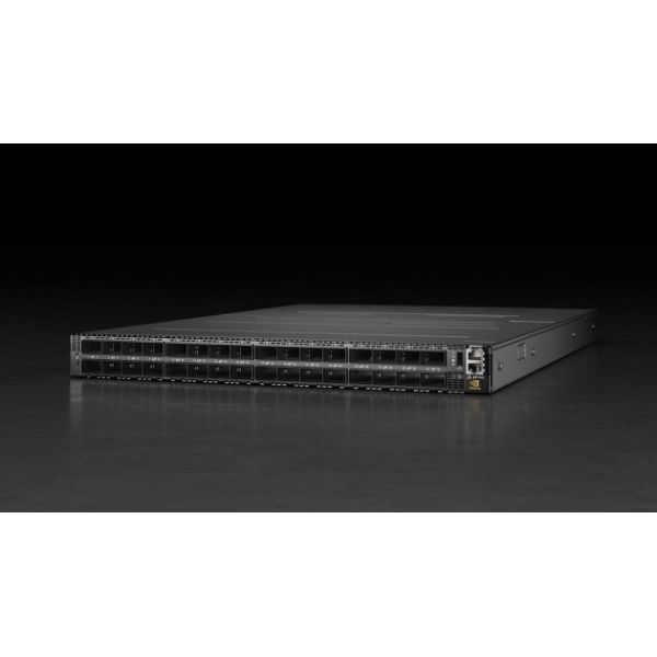 NVIDIA MQM9700-NS2R 64-ports 400Gb/s 32 OSFP ports managed C2P airflow (reverse)