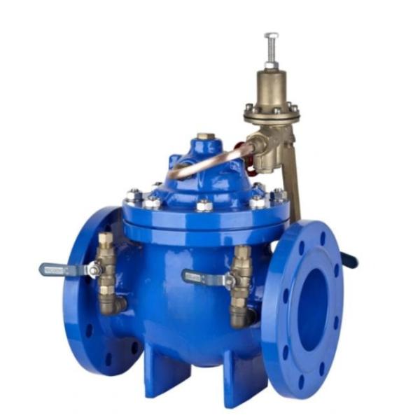 Adjustable Diaphragm Pressure Relief Valve , Pressure Stabilizing Valve