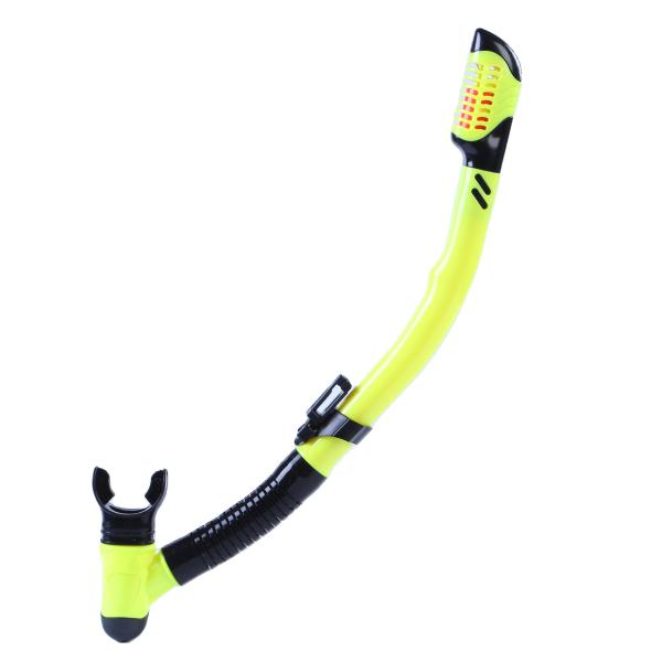 Silicone Mouthpiece Dry Top Snorkel Set PVC Tube For Swimming Diving