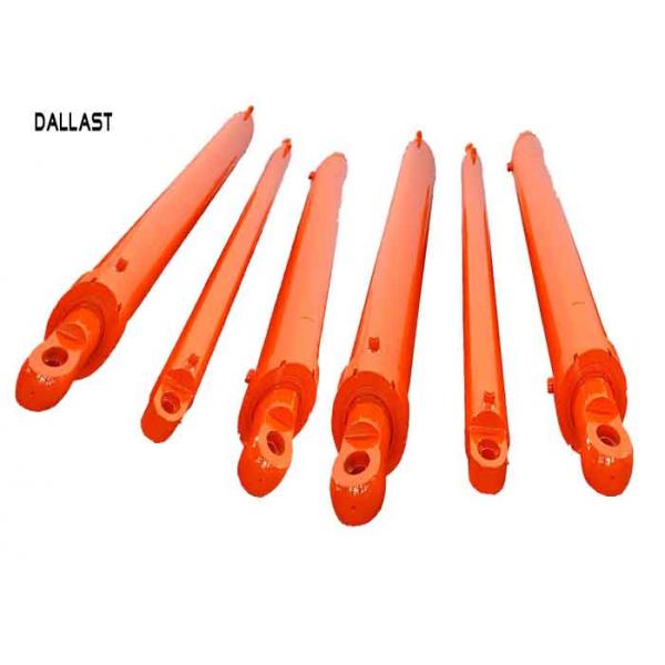 Movimiento largo Ram Chrome Rod Double Acting hidráulico del pequeño pistón para la construcción