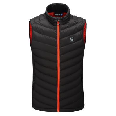 Far Infrared Heated Waist Coats Mens Jacket Vest With Heating Pad For Clothes
