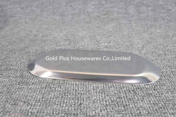 Dinnerware sets food contact safe new oval towel tray environment-friendly 304 stainless steel towel dish for wedding