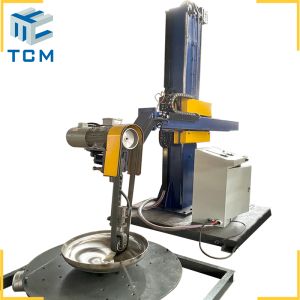Steel cylinder head Dished Head surface grinding polishing machine