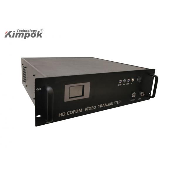 High Power HD Wireless Digital Video Transmitter with AES Encryption for Military Vehicle