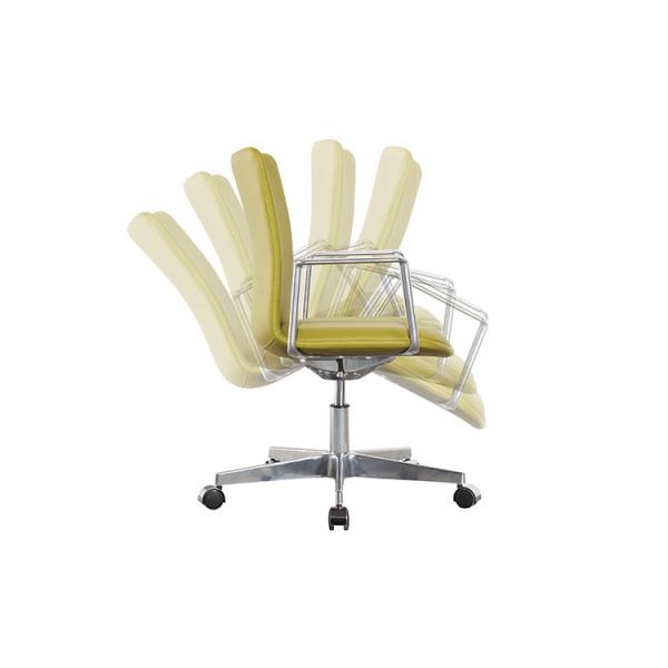 Стул управленческого офиса зеленого цвета 360 Deg наградной кожаный для ODM мастерской