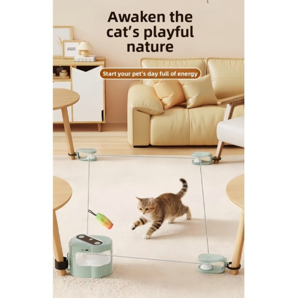 Remote Control Indoor Smart Pet Toy Smart Hunting Exercise Electronic Cat Teaser Toys