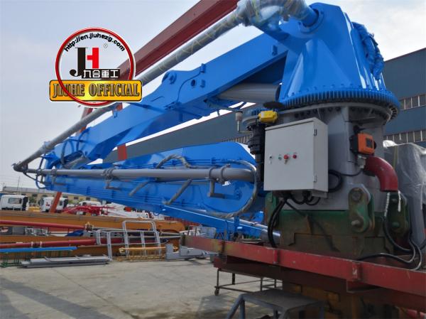 JIUHE Self Climbing 32M Hydraulic Spider Placing Boom Concrete Placing Concretes Pumps