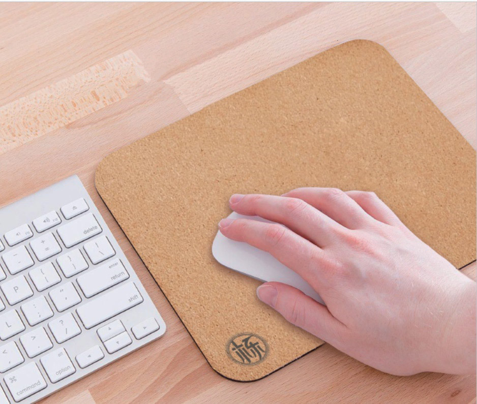 Прямоугольная толщина Mousepad 23x19cm 5mm циновки мыши пробочки офиса
