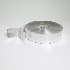 Acrylic Heat Resistant Self Adhesive Aluminium Foil Tape 25M Length Silver Color