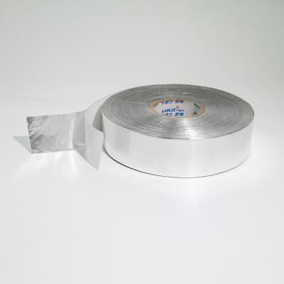 Acrylic Heat Resistant Self Adhesive Aluminium Foil Tape 25M Length Silver Color