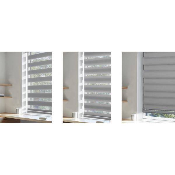 115g/M2 Semi Blackout Roller Zebra Blinds Material Fabric Wide Blade