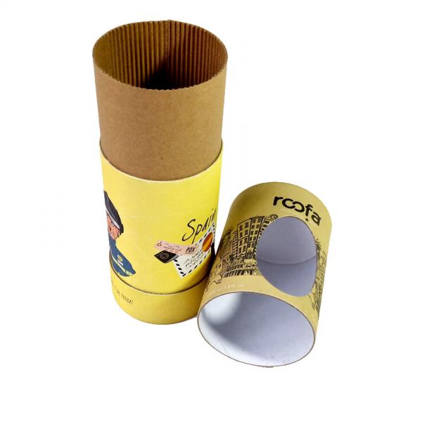 Коробка круга картона подарка Crayon с окном крышек