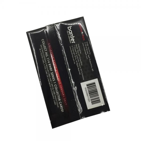 Plastic Back Seal Bag Colorful Printing Heal Seal Mylar Bags Side Gusset Bags With Handle