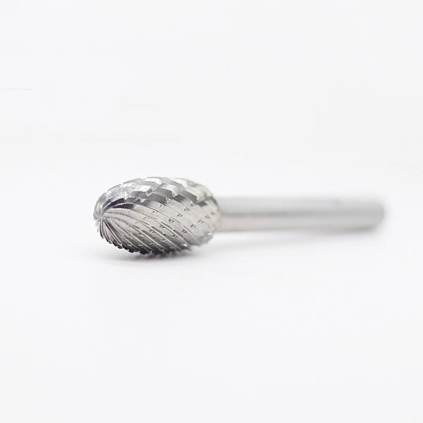 SE-5 Carbide Burr Die Grinder Bit Tungsten Carbide Burr Rotary File Oval Shape On 1/4 Shank