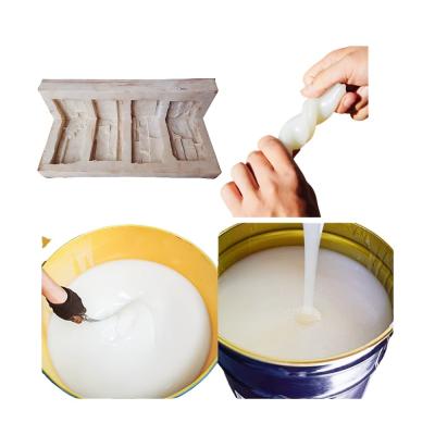 RTV 2 LSR Tin Cure Silicone Rubber Raw Material For Gypsum Sculpture