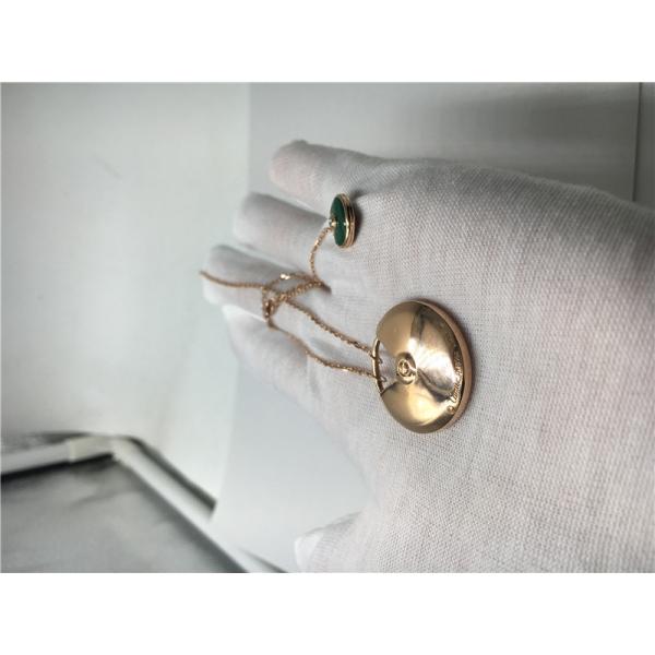 Malachite High End Custom Jewelry Amulette De Necklace For Women