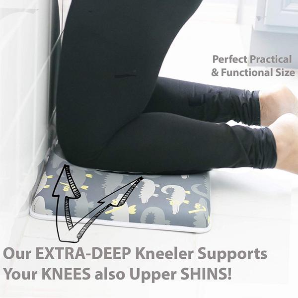 Functional Anti Skid Bath Kneeling Pad Neoprene Padded For Bathing Babies / Pets