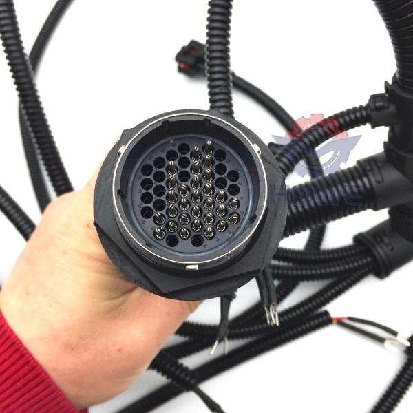 Arnês de fiação do injetor de escavadeira de alta garantia para motor EC210 EC240 D6D 20728258